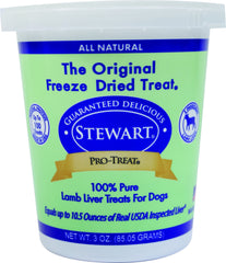 Stewart Freeze Dried Lamb Liver Dog Treat