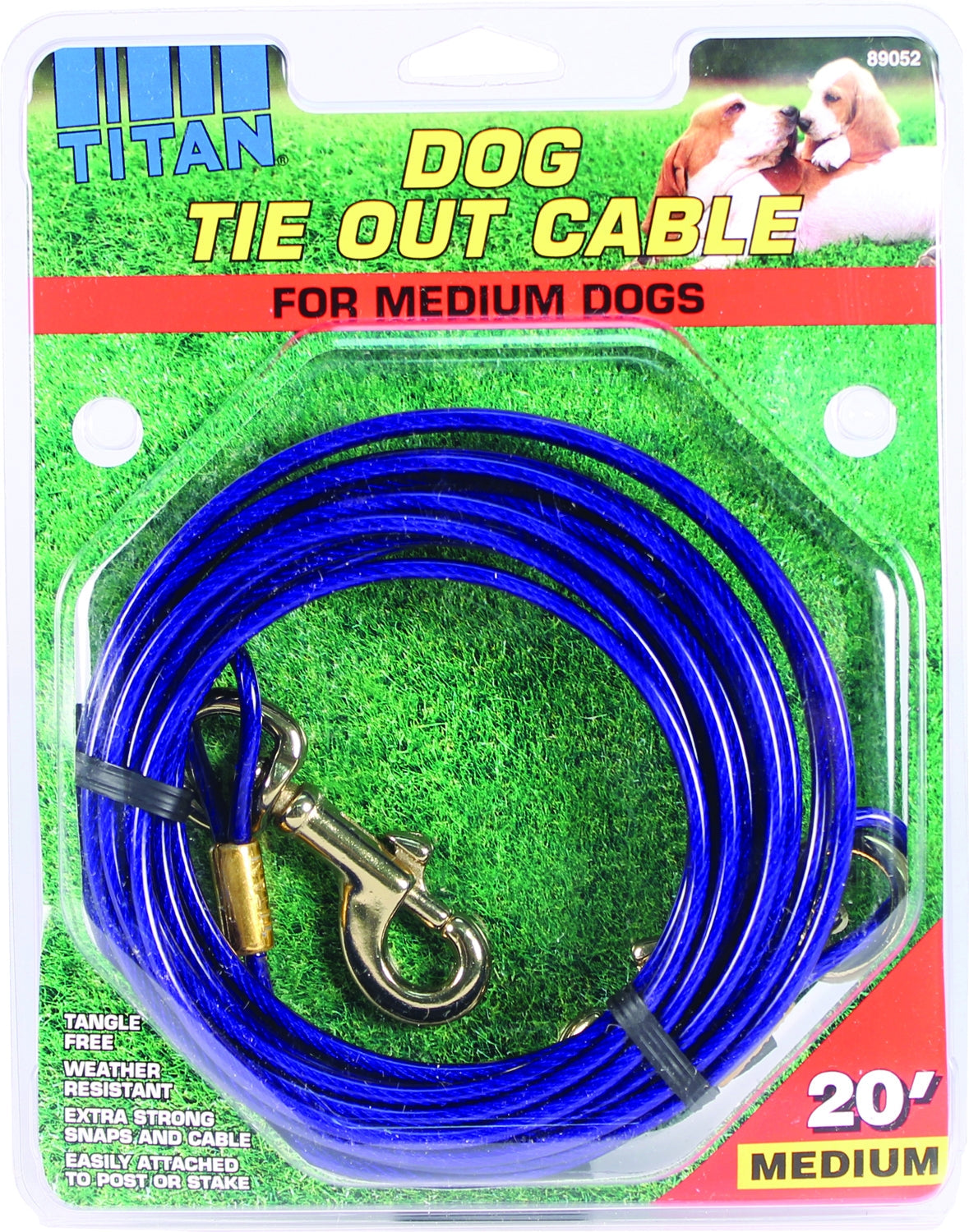 Titan Medium Cable Dog Tie Out