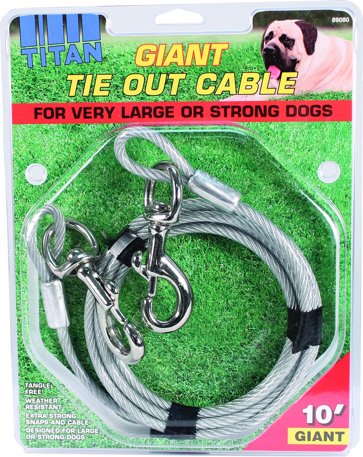 Titan Giant Cable Dog Tie Out