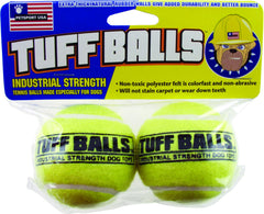 Petsport Usa Tuff Balls 2.5/2 Pack Yellow