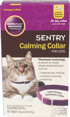 SENTRY Calming Cat Collar 3 Pack