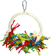 Happy Beaks Rope Preening Bird Swing