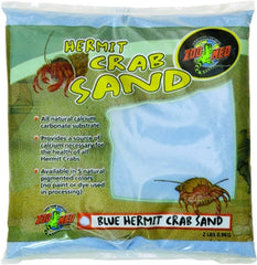 Zoo Med Hermit Crab Sand 2 Lb Blue