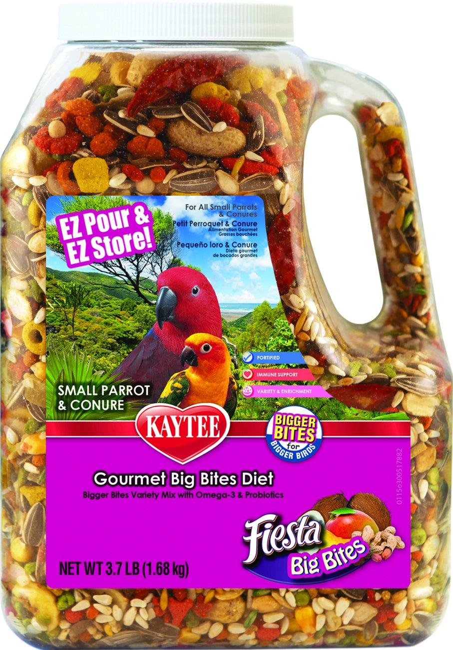 Kaytee Fiesta Big Bites Jar - Sm 3.75lb