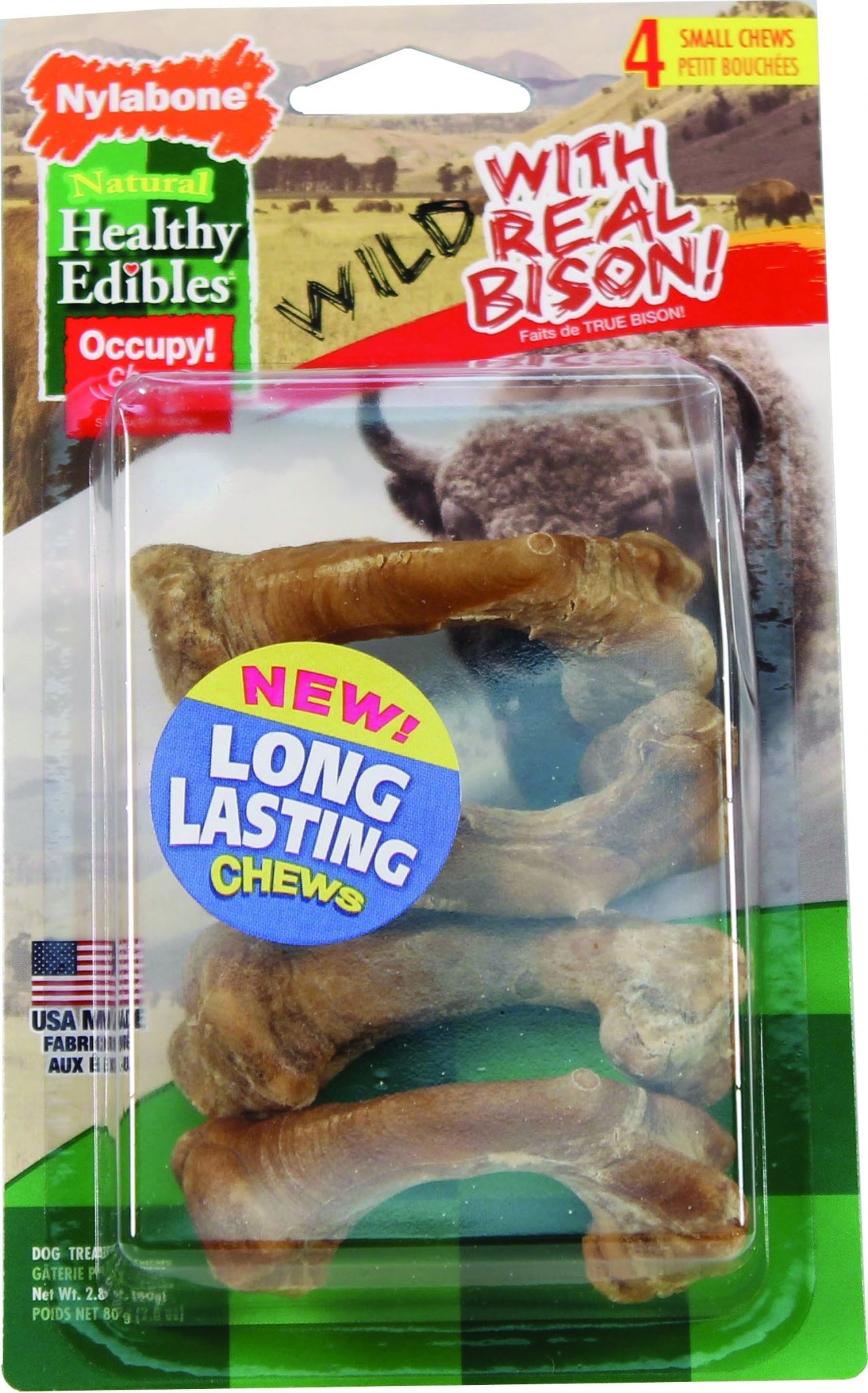 Nylabone Healthy Edibles Wild Bison