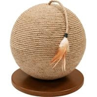 Kitty Power Paws Cat Scratching Sphere with Tassel