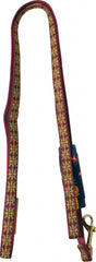 Ribbon Overlay Single Thick Dog Lead - Purple