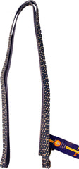 Ribbon Overlay Single Thick Dog Lead 6ft Blue