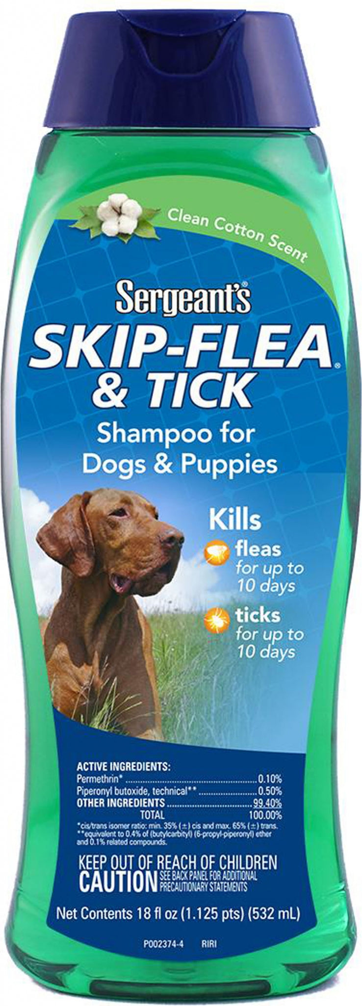 SkipFlea And Tick Shampoo Dogs 18oz Cotton