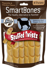 SmartBones Stuffed Twistz Dog Chew