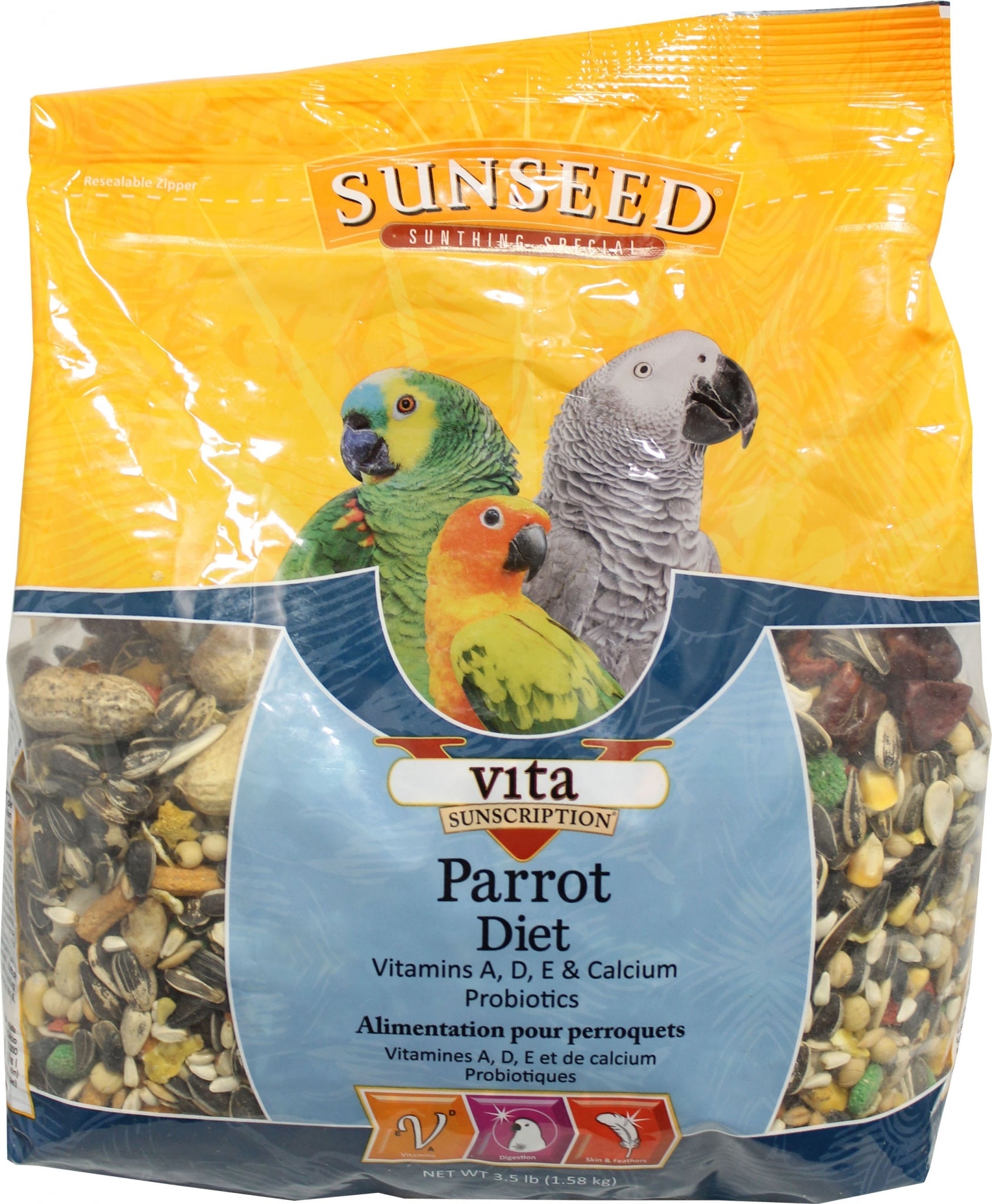 Sunseed Vita Sunscription Parrot Formula