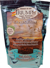 Triumph Grain Free Recipe Dog Food 3lb Duck