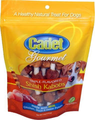 Cadet Gourmet Triple Flavored Shish Kabobs - Chicken/Duck/Sweet Potato