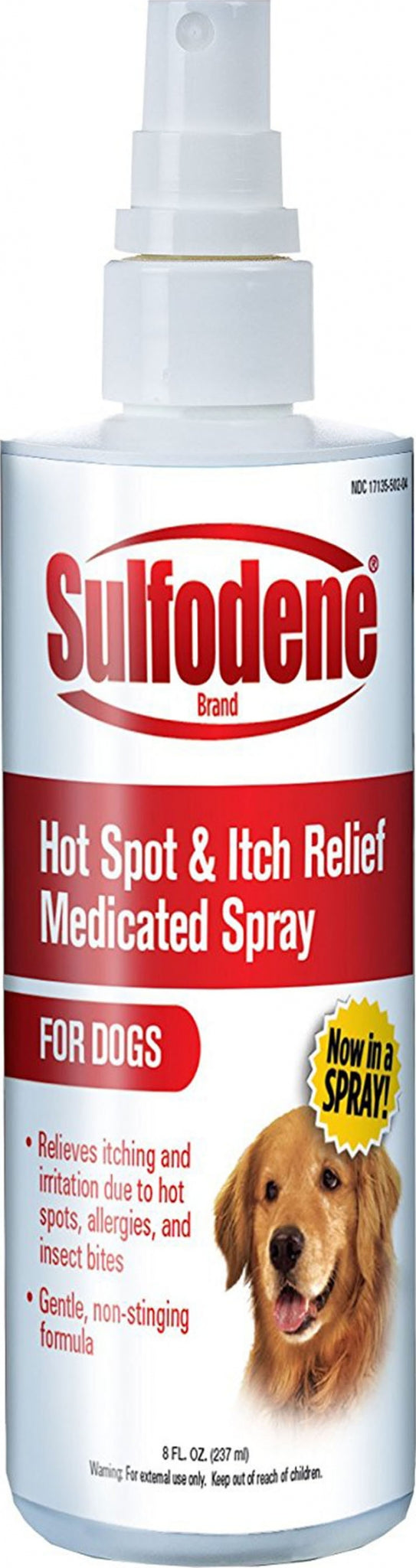 Sulfodene Medicate Hot Spot/itch Relief 8oz 0-5lbs