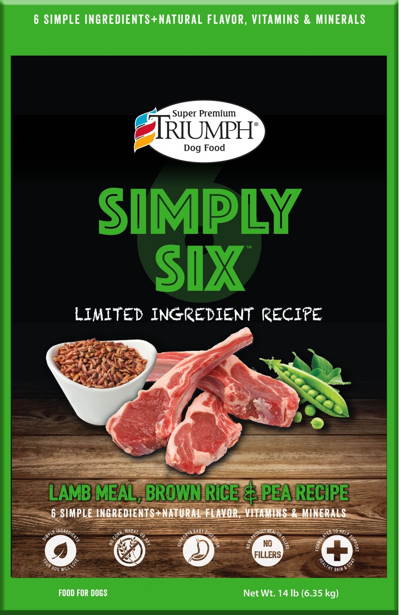 Triumph Simply 6 LID Food 14 Lamb