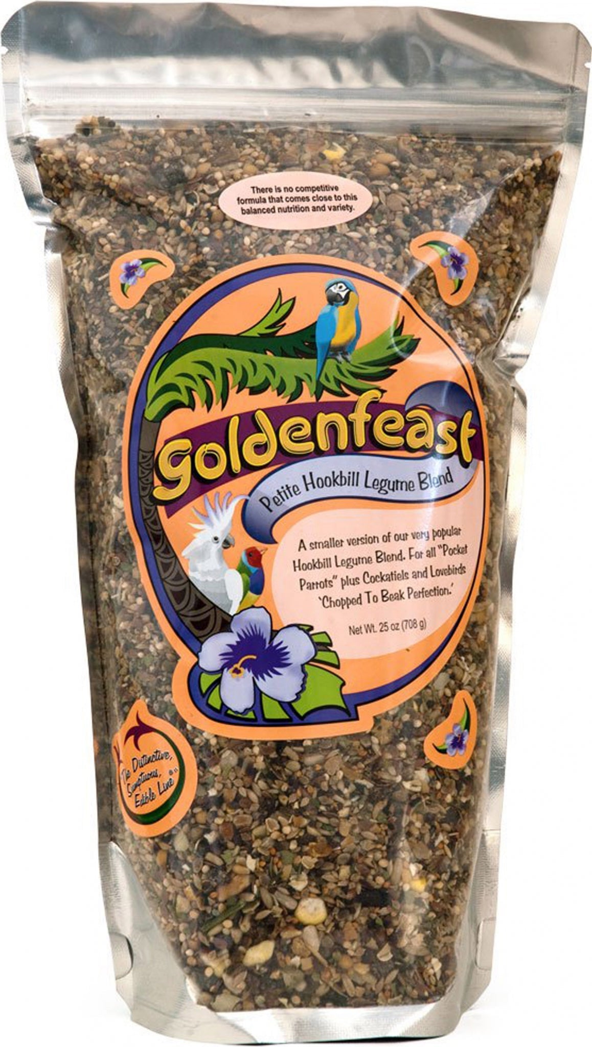 Goldenfeast Petite Hookbill Legume 25oz