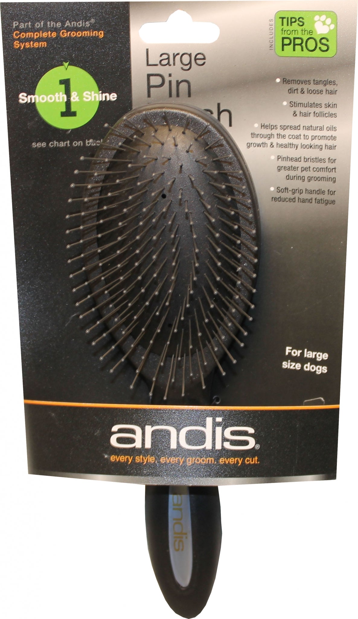 Andis Premium Pin Brush Large Black