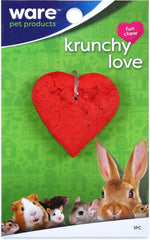 Critter Ware Krunchy Love Red