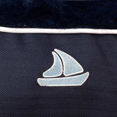 Halo Sailboat Rectangular Dog Bed