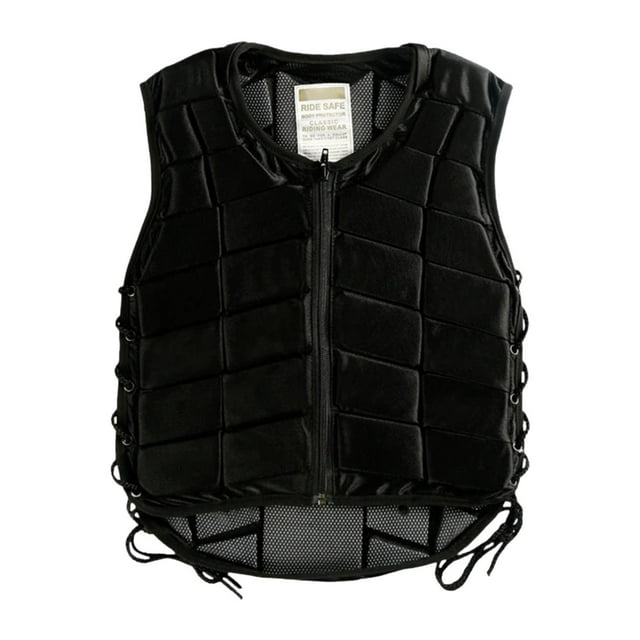 APLVFFZH Horse Riding Vest Gear Breathable Equestrian Equipment Zipper Closure M