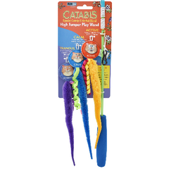 Multipet Catabis High Jumper Wand Cat Toys