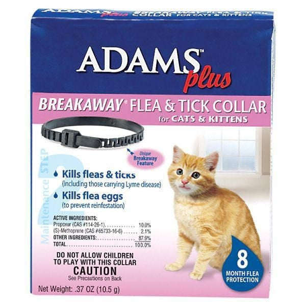 Adams Plus Breakaway Flea Tick Collar