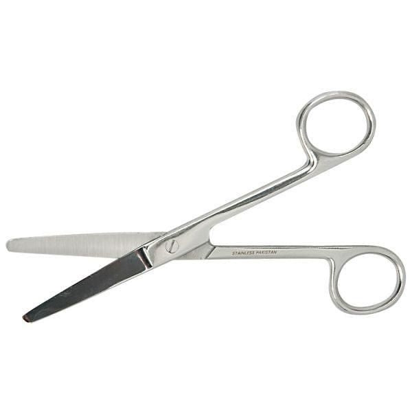 6'' curved shear/blunt tip