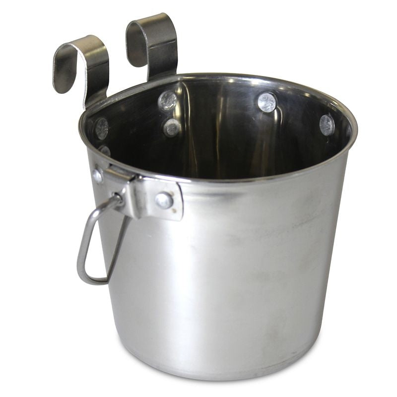 Flat-Sided Double Hook-On Pail