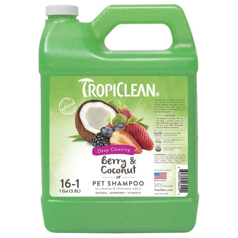 Tropiclean Berry/Coconut Pet Shampoo