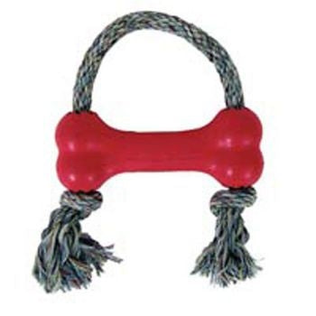 KONG Bone with Rope Dog Toy