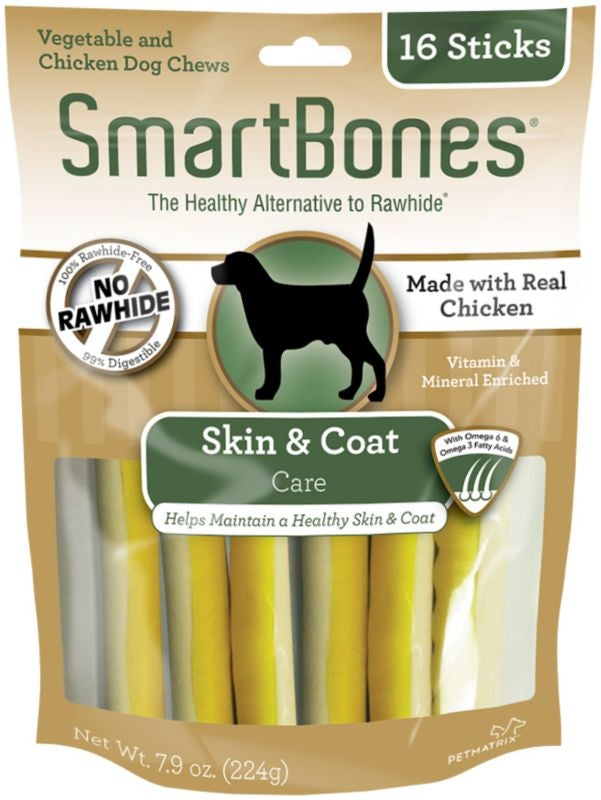 SmartBones Functional Skin n Coat Chew Sticks