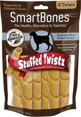 SmartBones Stuffed Twistz Dog Chew