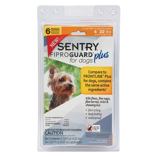 Sergeant's Fiproguard Plus Dog, 6 Pack