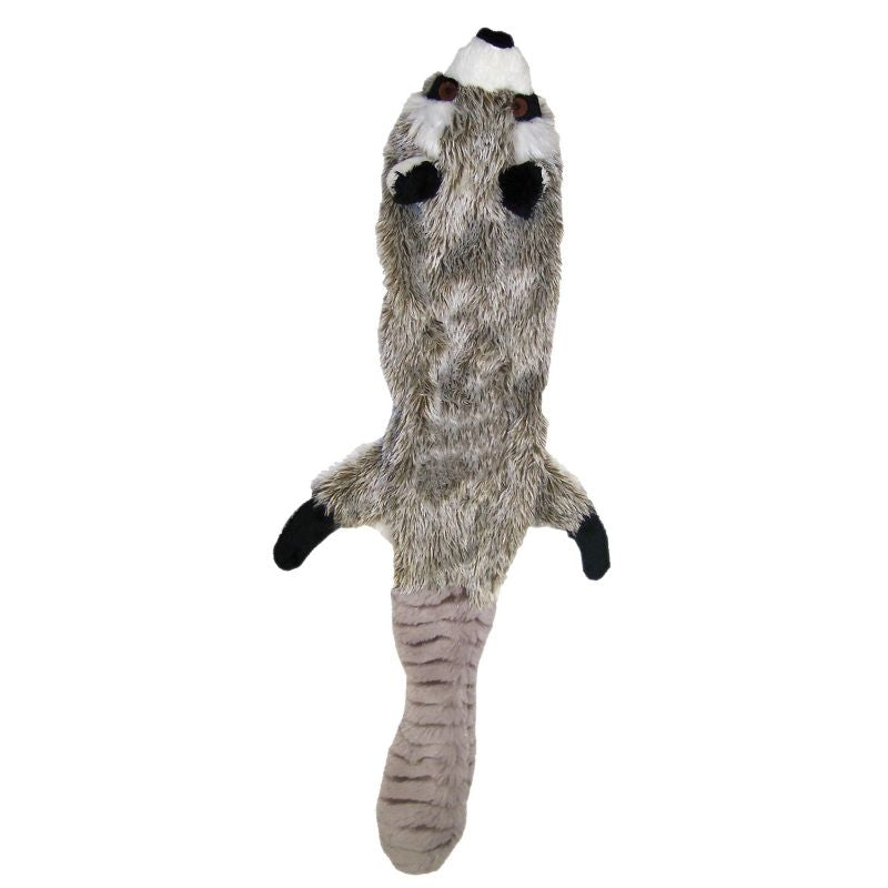 Dog Toy Plush Skinneez Raccoon