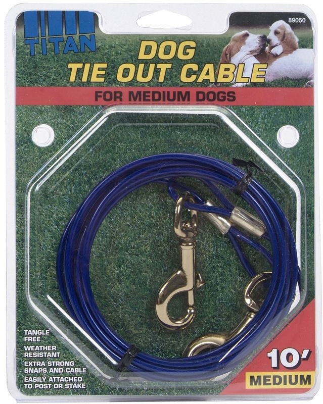 Titan Medium Cable Dog Tie Out