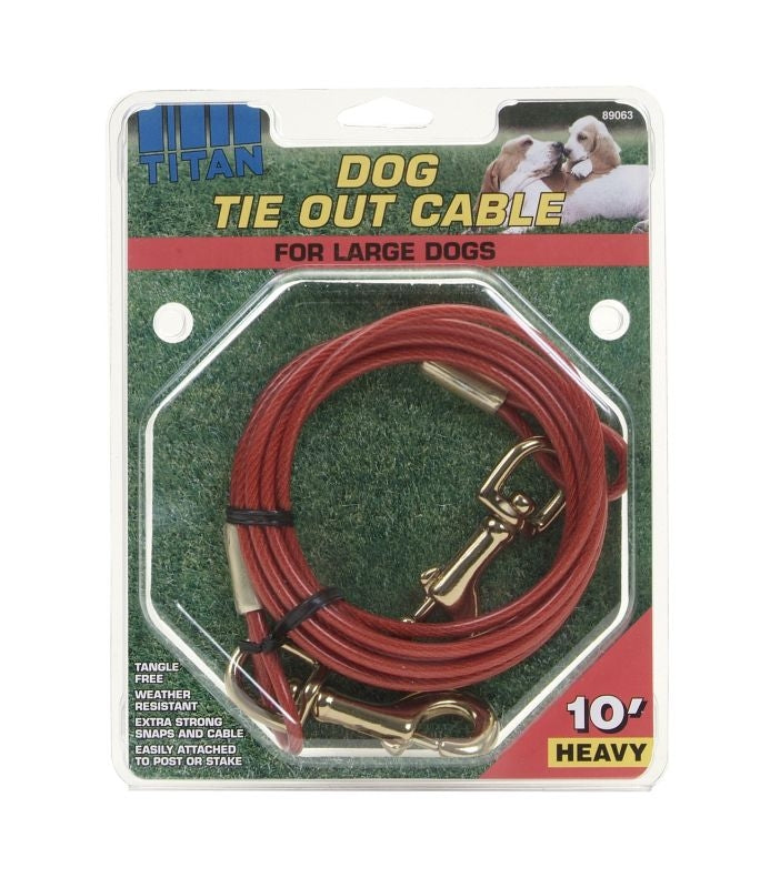 Titan Heavy Cable Dog Tie Out