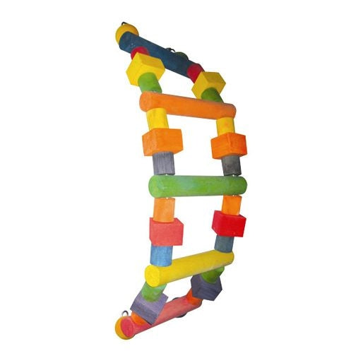 Happy Beaks Wood Ladder Bird Toy