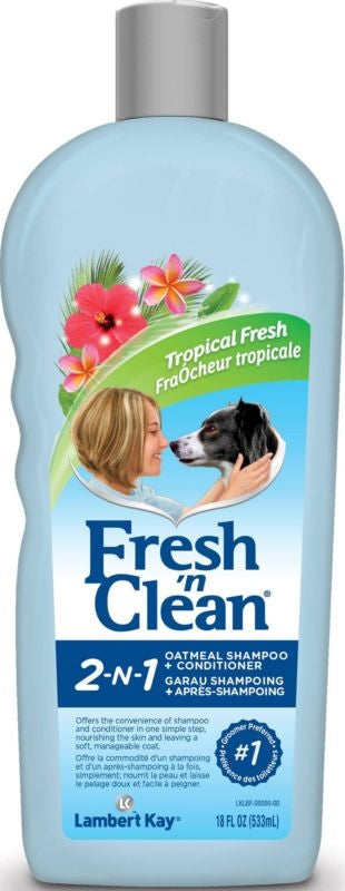Fresh N Clean 2-in-1 Oatmeal Pet Shampoo