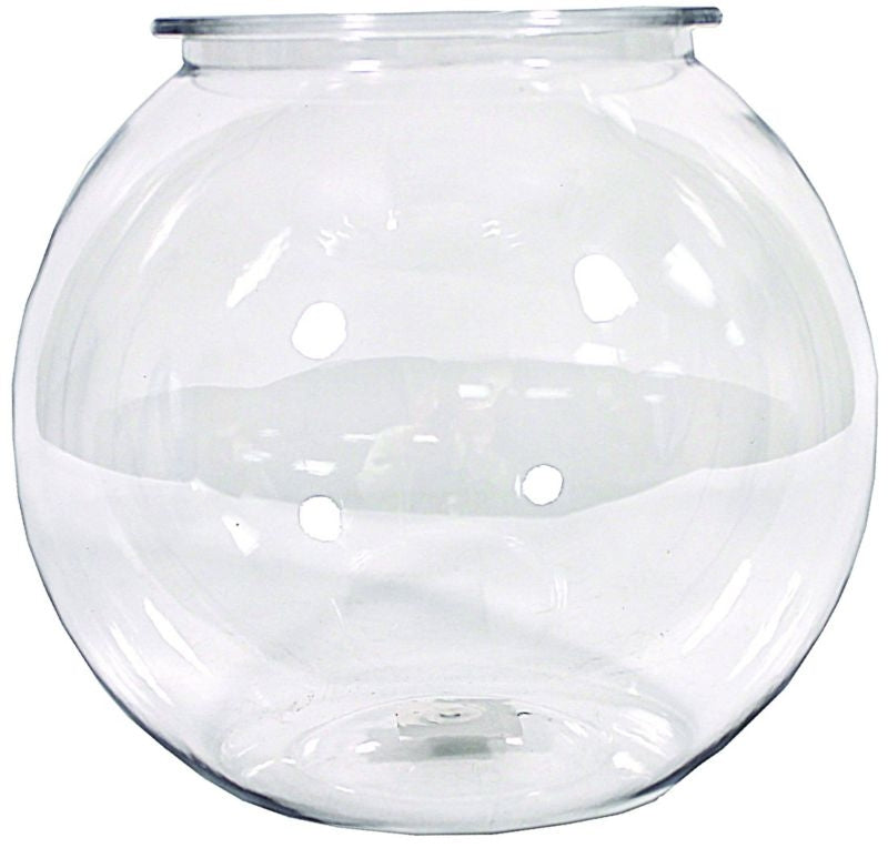 Aqua Accents Round Plastic Bowl