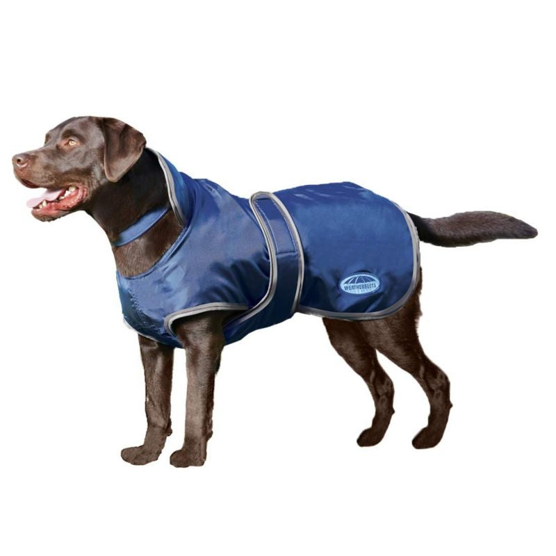 Weatherbeeta Windbreaker 420D Deluxe Dog Coat - Black/Boysenberry