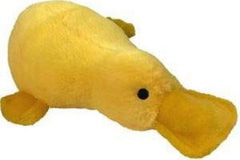 Petlou Promo Platypus Plush Dog Toy Yellow 15In