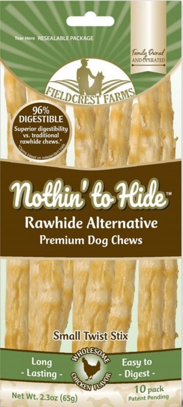 Nothin To Hide Small Twist Stix Chicken 10pk