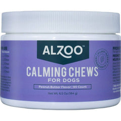 Alzoo Calming Dog Soft Chews Peanut Butter 90ct