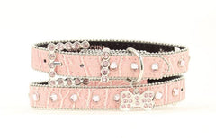 Blazin Roxx Croco & Crystal Dog Collar