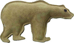 SPOT Dura-Fused Leather Bear Dog Toy