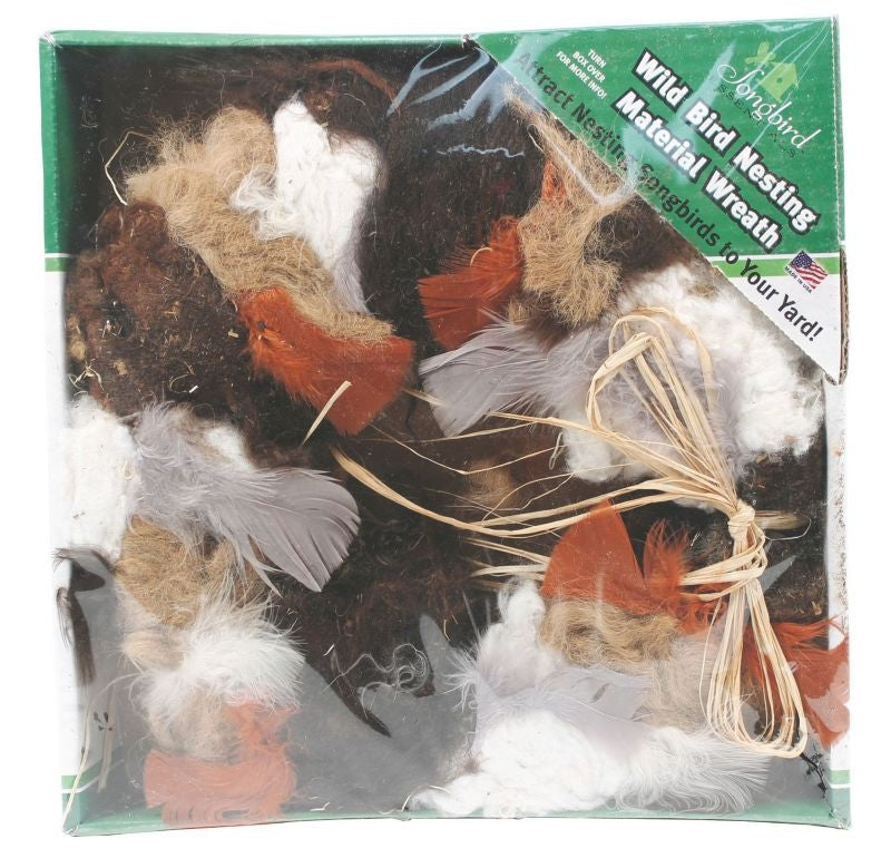 Nesting Material Wreath 11 Diameter Multi