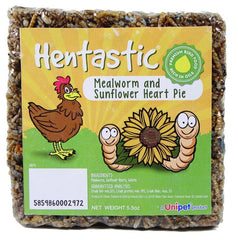 Hentastic Mealworm And Sunflower Heart Pie 5.5oz
