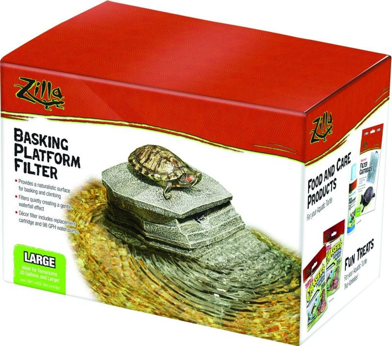 Zilla Basking Platform With Filter