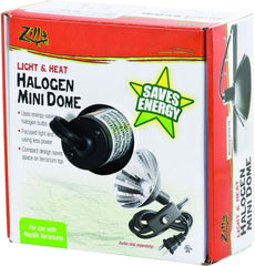 Zilla Light And Heat Halogen Mini Dome Fixture