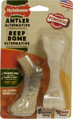 Nylabone Dura Chew Antler Alt / Beef Bone-2 Pk S